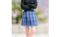 1/64 Scale Girl Figurine 3D Printed Arms Crossed Girl Miniature Highly Detailed