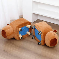 Capybara Foot Stool Space Saving Capybara Stool Easy to Clean for Living Room