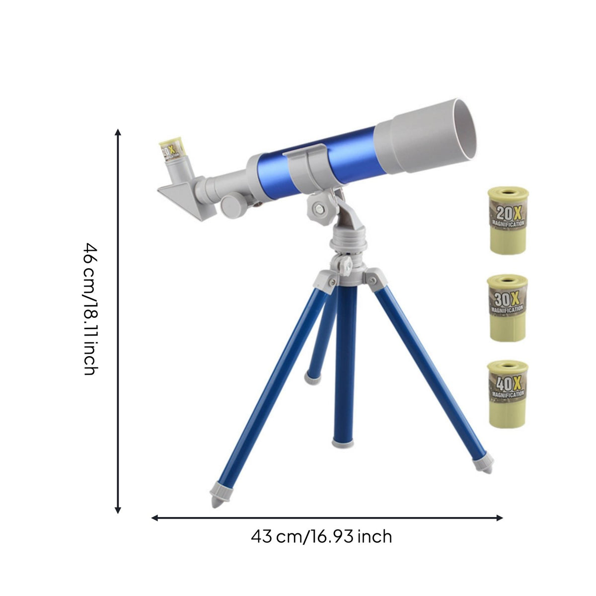 Children'kid's long ranges Viewer High Magnification Kids Telescope Easy to Use Learning Gear for Outdoor Exploration