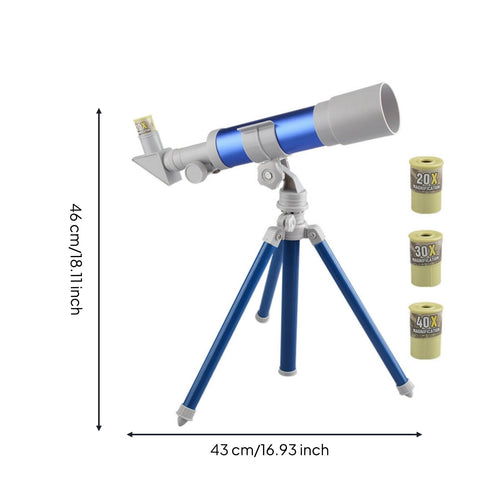 Children'kid's long ranges Viewer High Magnification Kids Telescope Easy to Use Learning Gear for Outdoor Exploration