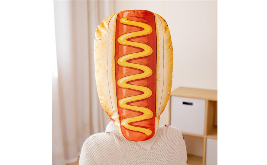 Hot Dog Hat Cute Hot Dog Head Cover Eye-Catching for Party, Festivals, Kids