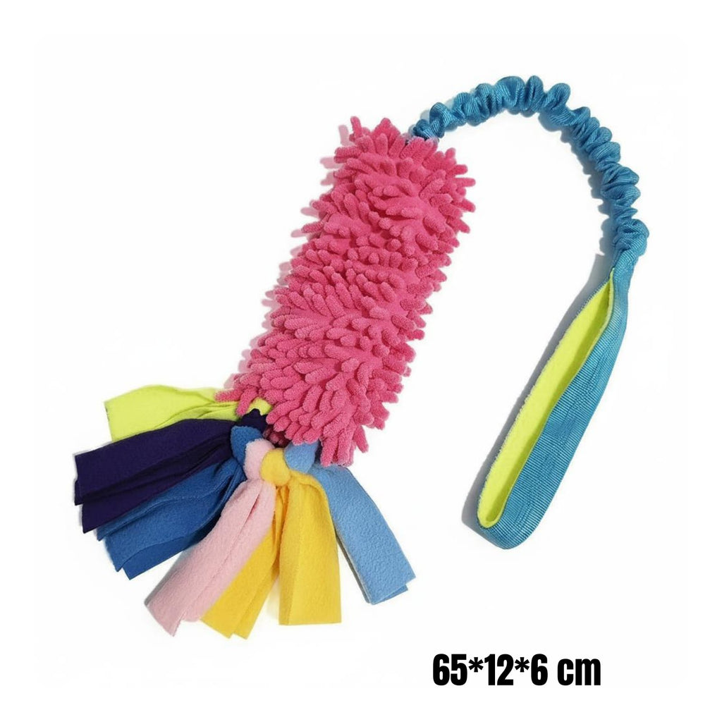 Soft Rope Squeaker Toy Reinforced Stitching Squeaky Soft Dog Toy Easy to Clean