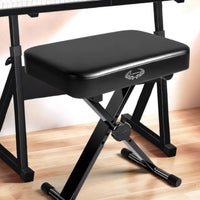 Adjustable Piano Bench Portable Musical Seat Easy to Clean for Children