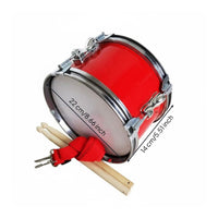 Kids Snare Drum Lightweight 8-Inch Toy Drum for School Band, Beginners