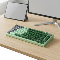 Tri-Mode Mechanical Keyboard 104-Key Anti-Ghosting Custom Mechanical Keyboard