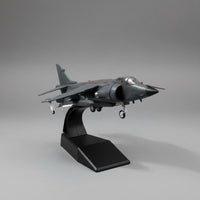 1/72 Scale Harrier Jet Model Includes Landing Gear Diecast Fighter Jet Model
