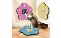 Wall Mounted Feline Scratcher Indoor Use Wall Mounted Scratch Board Eco Friendly