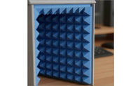 Noise Reduction Desktop Vocal Booth Detachable Portable Audio Input Device Isolation Barrier Quick Assembly for Podcasters, Voice Actors