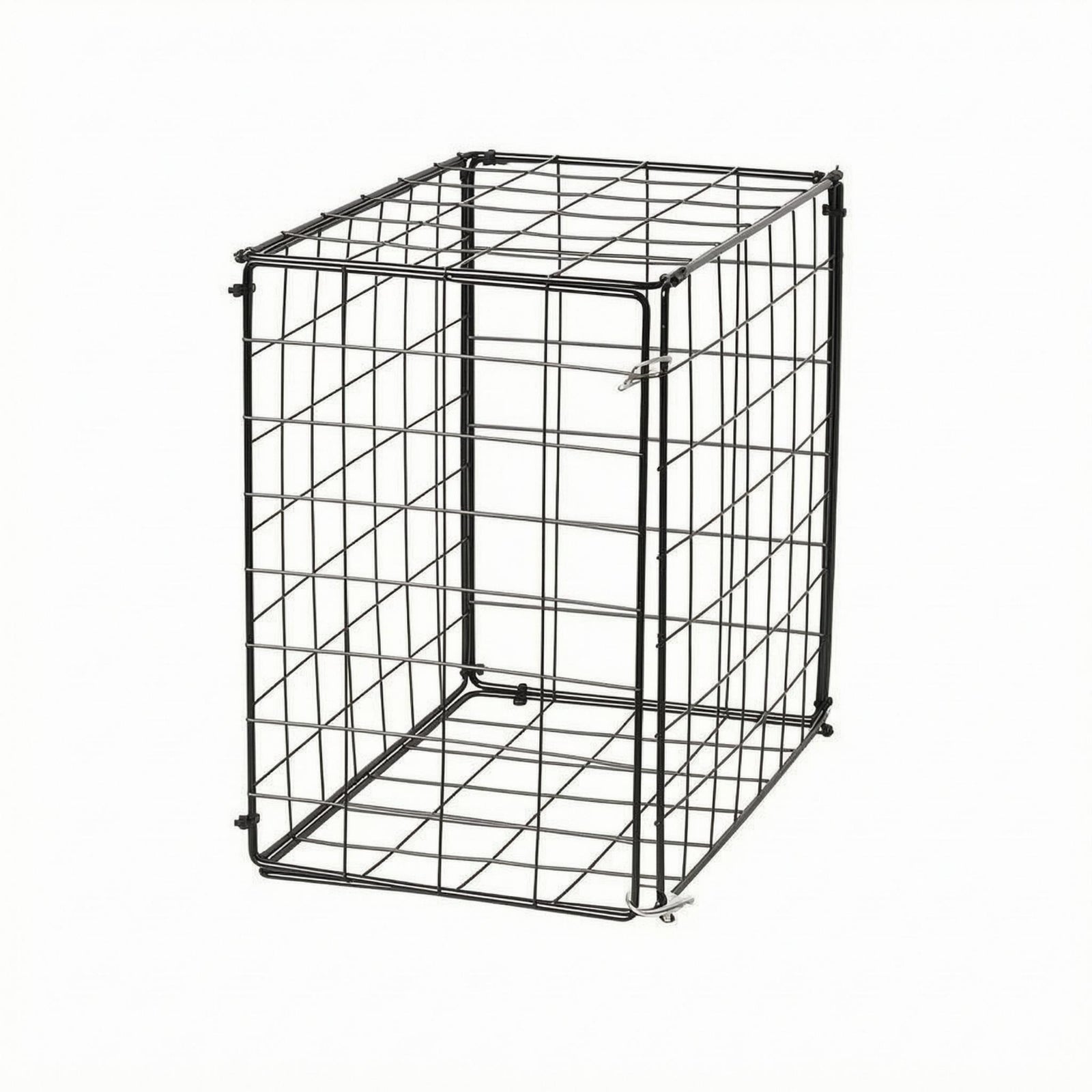 Metal Wire Cat Kennel Square Mesh Wire Cat Cage Rigid Frame