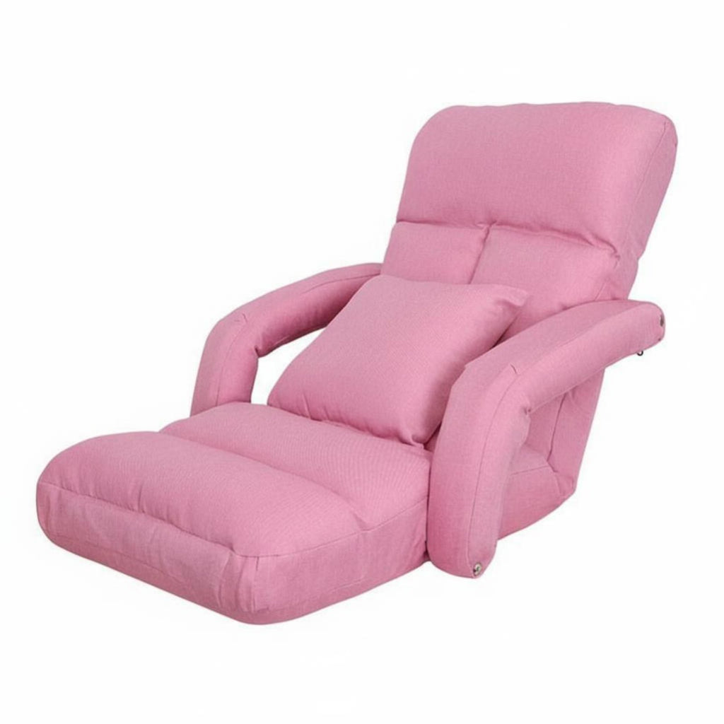 Adjustable Nursing Lounger Removable cleanable Cover Adjustable Floor Lounger Foldable Support for Adults, Nursery, Office