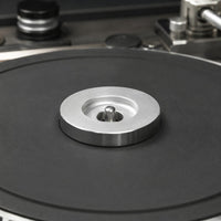 45 RPM Adapter Machined Metal Audio Accessory Round Circle