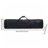 Padded Electronic Keyboard Bag Waterproof Portable Keyboard Gig Bag Multiple Pockets Musical Instrument Accessory for Artists, Students, Travel