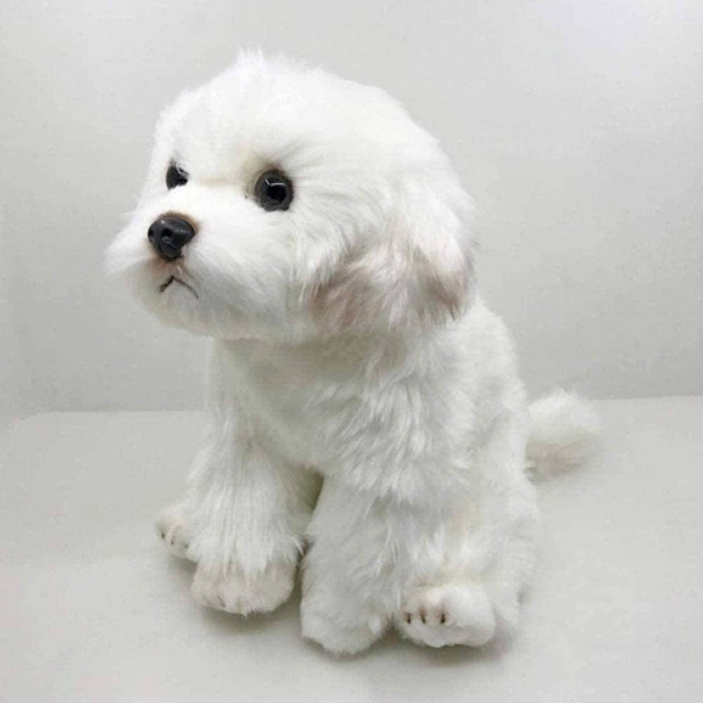 Maltese Soft Toy Dog Soft Home Decoration Cuddly