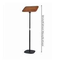 Adjustable Book Holder Versatile Floor Book Stand Stable Base Standing Books Holder for Students, Study