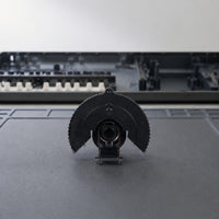Keyboard Glide Wheel Ridged Edge Music Gear Circular