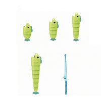 Angling & Play Set Stacked Sections Fishing Rod Set Fish Catching Toy for Children