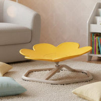 Flower Balance Chair Early Education Flower Shape Rotating Seat 360° Rotation Rotating Sensory Chair for Kids, Kindergarten, Sensory Space, Playroom