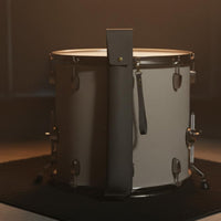 Leather Drumstick Bag Wear-Resistant PU Leather Drumstick Bag Large Capacity Drum Carrying Case for Drummers, Music Practice, Live Performance