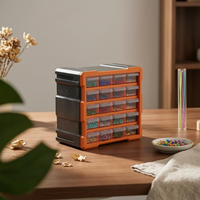 Mini Drawer Organizer Removable Divider Small Parts Bin Organizer Compact