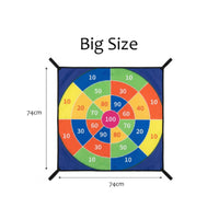 Trampoline Target Board Safe Substitute to Throwing Game Mat for Children
