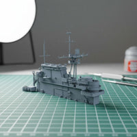 Aircraft Carrier Superstructure High Fidelity for Display, Hobbyists