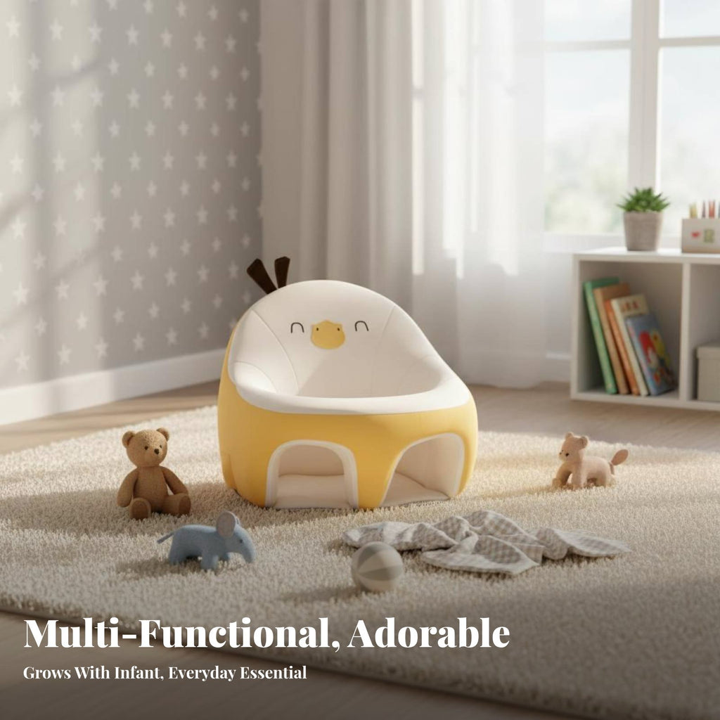 Inflatable infant Sofa Skingentle Sit-Training Chair Easy to Clean for Toddlers
