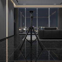 Tripod Speaker Stand Locking Knob Audio Support Flat Top Tray