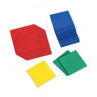 Attachable Math Blocks EVA Foam School Supply Grid Pattern for Teachers