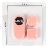 3 Pieces Portable Billiard Chalk Case Quiet Function for Game Rooms