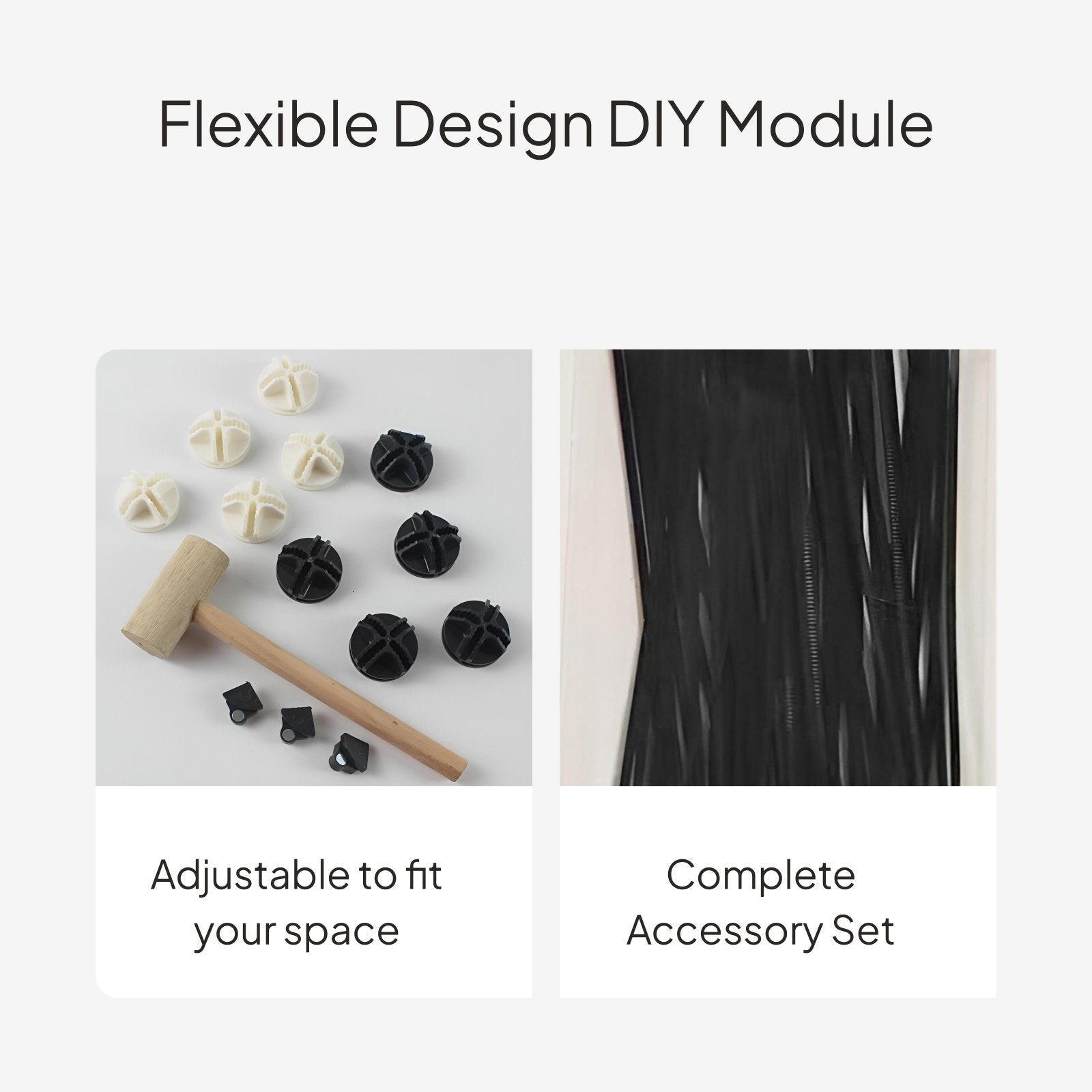 DIY Pet Fence Connector Kit, ABS Adjustable Fasteners