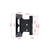 Speaker Wall Mount Easy Installation Audio Accessory Heavy Duty for Meeting Room