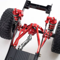 RC Car Shock Absorb Set Stable Performance RC Car Damping System Linkage Kit Aluminum Alloy Hobby Parts