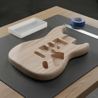 Standard Guitar Body Multiple Bridge Options Strat Design Guitar Body Solid Wood
