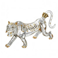 Animal-Glass Bottle Carved Animal Sculpture Pourer Easy to Use Barware