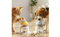 Interactive Feline Challenge Toy Ribbed Feline Challenge Toy Mental Stimulation