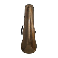 Carbon Fiber Violin Case Lightweight 4/4 Full Size Violin Case Double Bow Holders for Storage