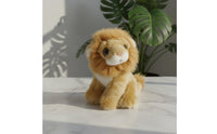 Realistic Lion Stuffed Fuzzy Stuffed Lion Long-Lasting for Children