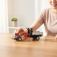 1:32 Tractor Model Sturdy Build Die-Cast Farm Tractor Press Activated for Gift