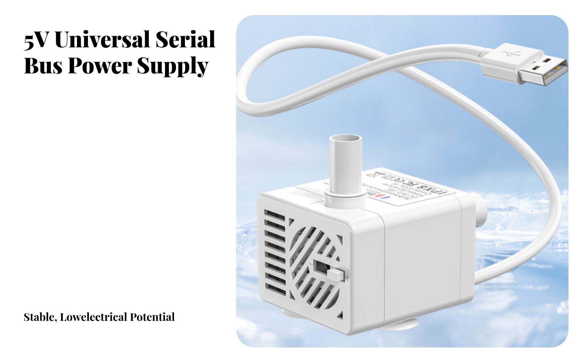 Miniature 5V USB port compatible aquatic pump waterproof Design Aquatic apparatus small Size