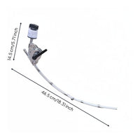 Drum Rack Extension Arm Adjustable Cymbal Holder Clamp Attachment for Drummers