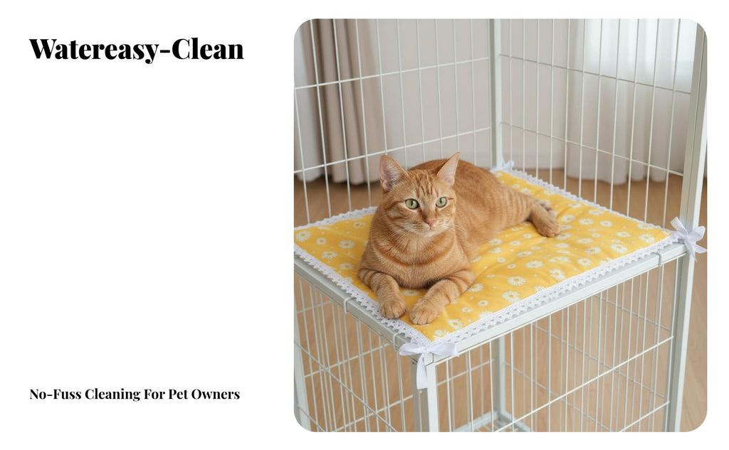 automaticallyCooling Pet Mat throughout the year Use Woven Cooling Lounger Breathable for Indoors