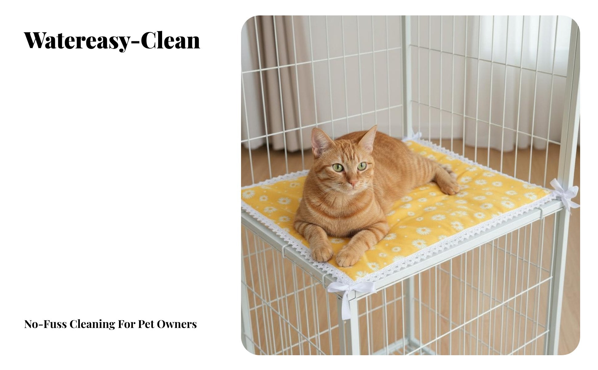 automaticallyCooling Pet Mat throughout the year Use Woven Cooling Lounger Breathable for Indoors