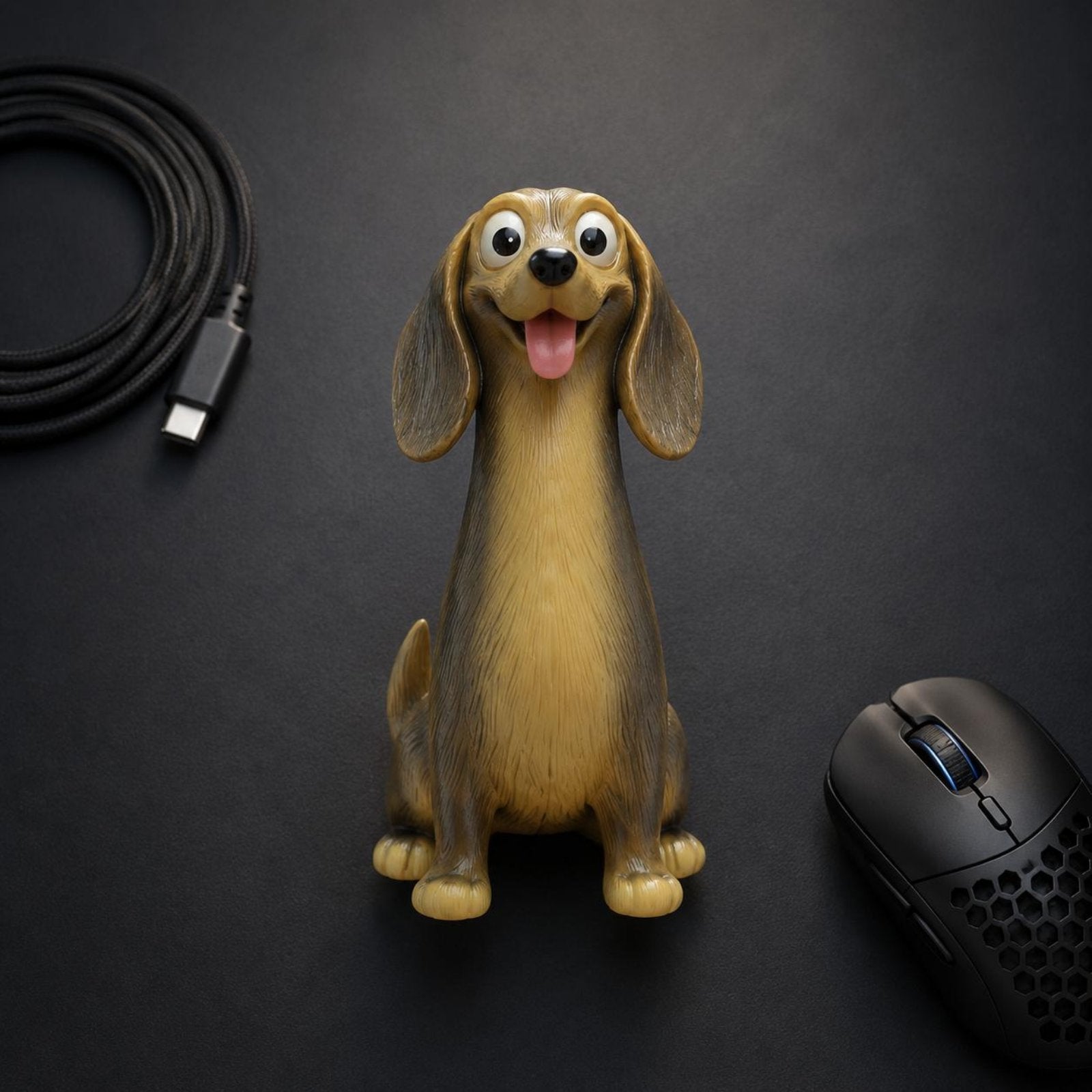 Dog Headphone Stand Decorative Creature Headphone Stand Cute for Office