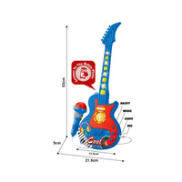 Toy Guitar Vocal Amplifier Set Lights and Music for Girls