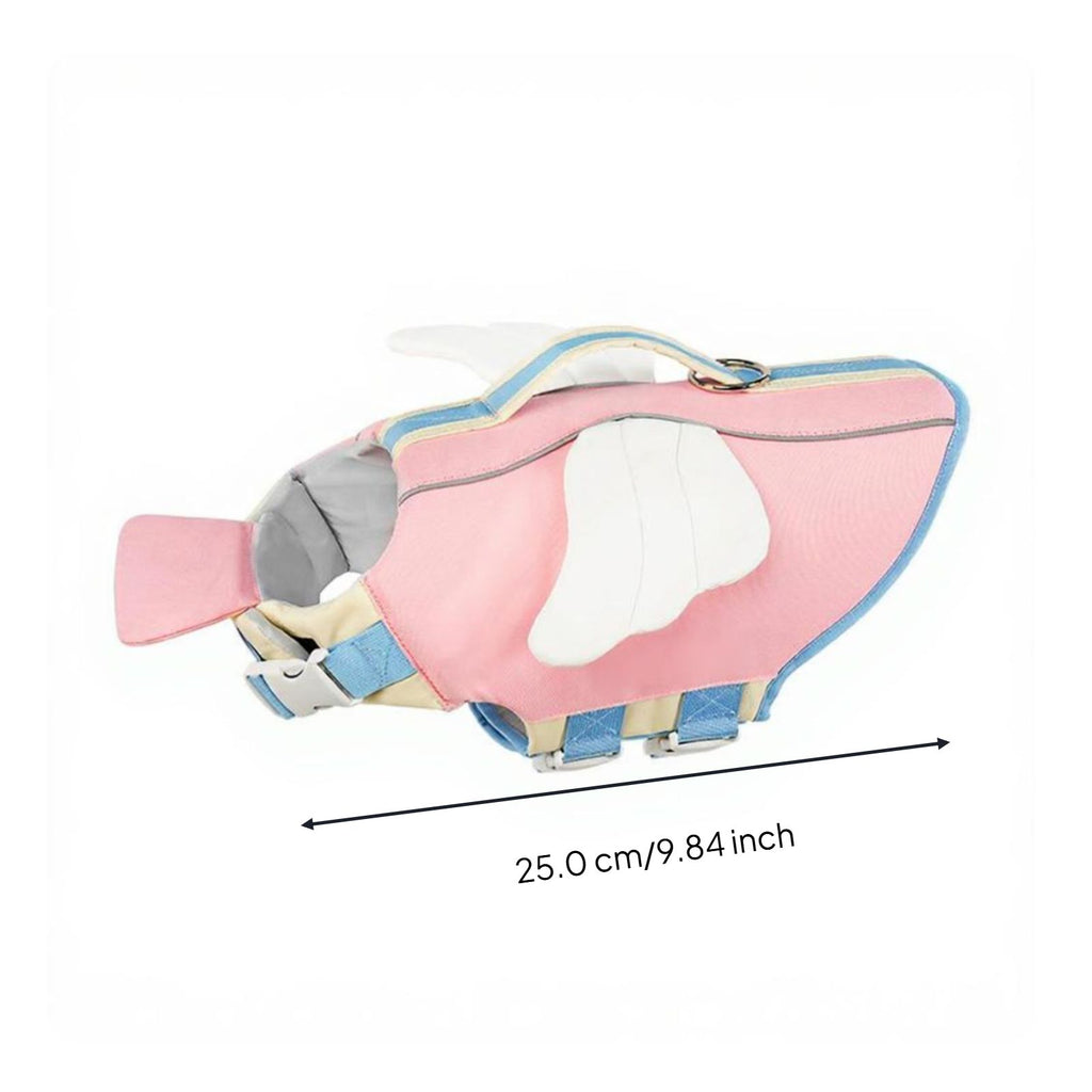 High-buoyancy dog life jacket