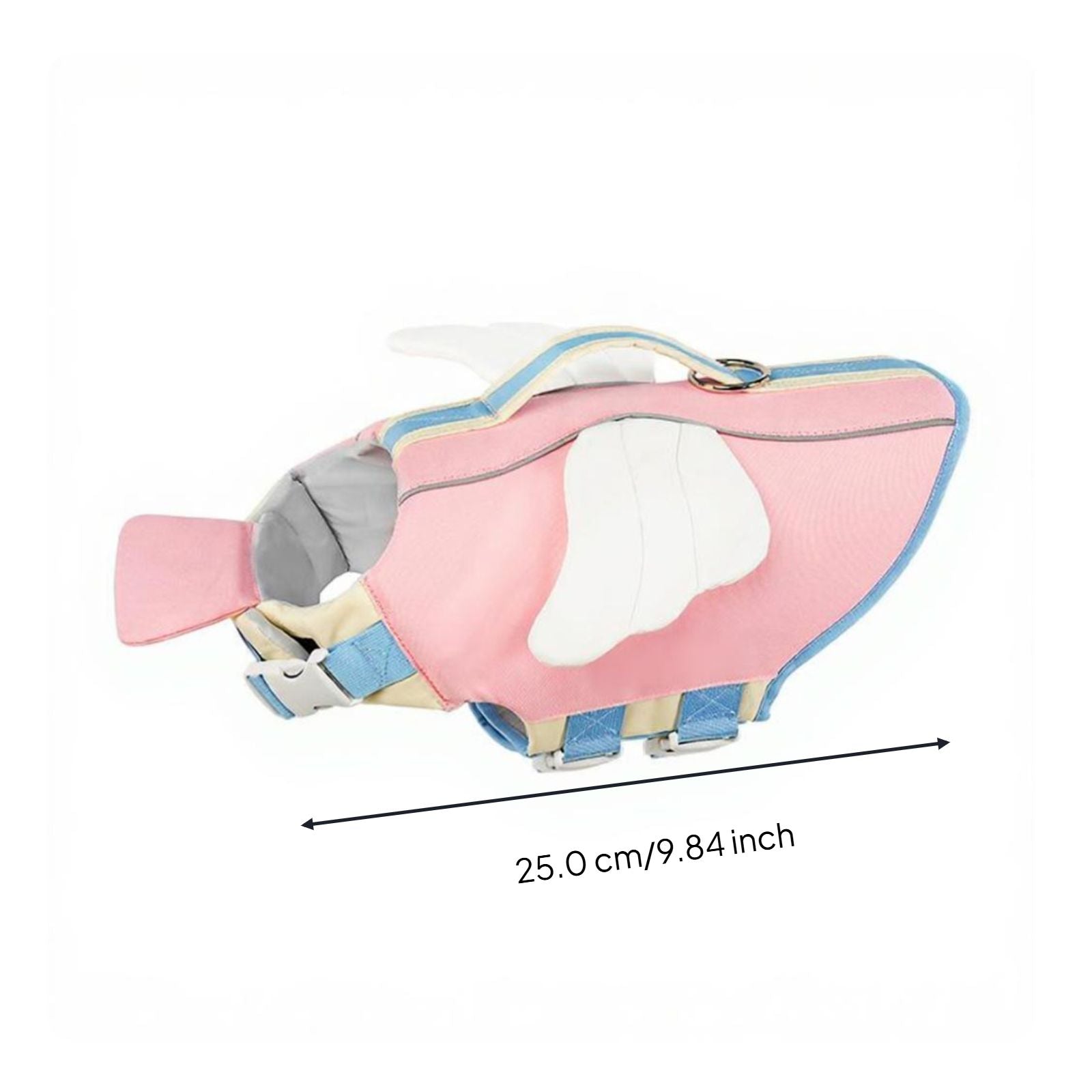 High-buoyancy dog life jacket