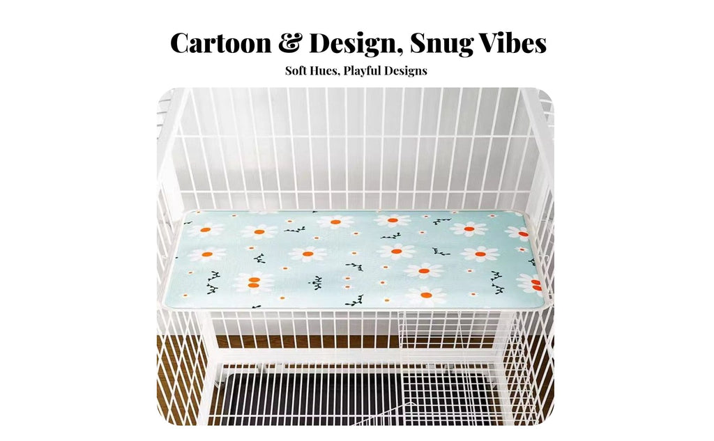 Woven enclosure Liner throughout the year Pet Mat Breathable for Indoors, Playpen