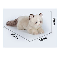 Realistic Feline Stuffed Creature Lifelike Realistic Feline Stuffed Decorative