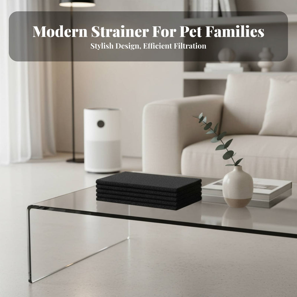 Pet Air Purifier Filter Allergen Control H13 HEPA Filter Removes Dust & Pollen