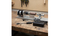 Miniature Bead Lathe Multi-Functional DIY Wood Lathe Machine Mini for Hobbyists